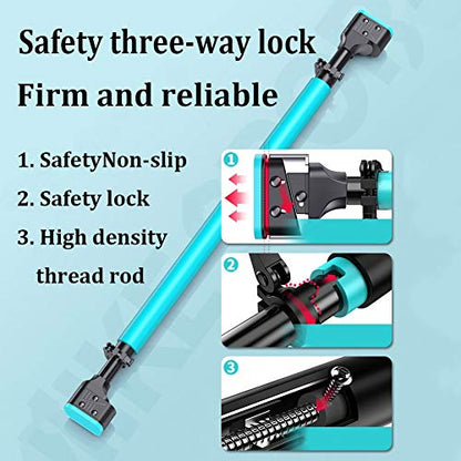 Hua No Screw Installation Doorway Fitness Workout Chin-up Bar Adjustable, Multi-Purpose Home Strength Training Equipment, 3 Sizes