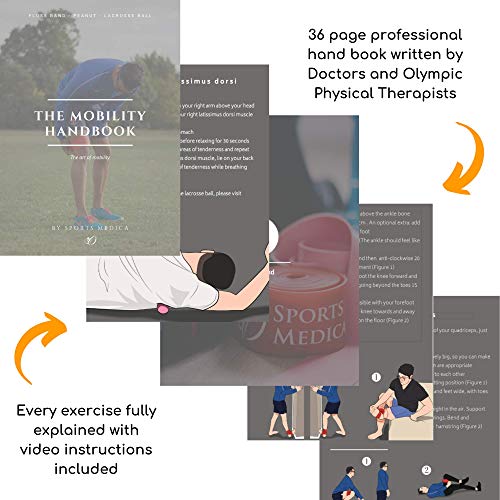 Peanut Massage Ball - Double Lacrosse and Peanut Ball Therapy | Trigger Point Deep Tissue Exercise | Back Muscle Foam Roller for Myofascial Release | Suboccipital Spine Device - Pressure Point - color: Orange Peanut Ball
