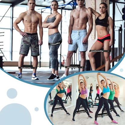 30 Pcs Latex Resistance Bands Resistance Loop Exercise Band for Booty Workout Stretch Exercise Equipment Non Slip Elastic Band for Women Men Home Butt Hip Thigh Fitness Gym Yoga