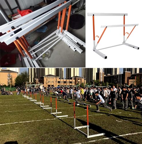 Adjustable Height Hurdles for Training - Foldable Professional Hurdle Trainer for Indoor and Outdoor Use