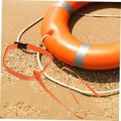 Totority 1set Float Tether Pool Safety Belt Double Safety Design for Swim Training Wear-Resistant Exercise for Adults and Beginners Pool