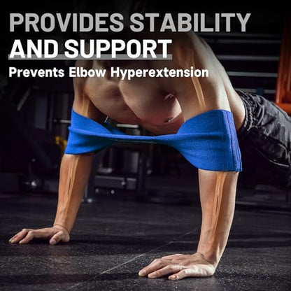 KCROSS Bench Press Band for Men and Women, Weight Lifting Bench Press Band, Push Up Exercise Bench - color: Blue, size: M(7.6in)