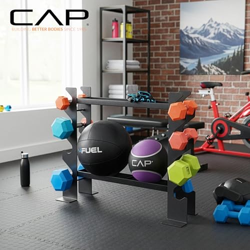 CAP Barbell Dumbbell and Accessories Rack