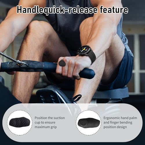 Workout Gloves for Women and Men, Non-Slip Workout Grips for Crossfit Training and Weight Lifting,Hand Grips for Strength Training