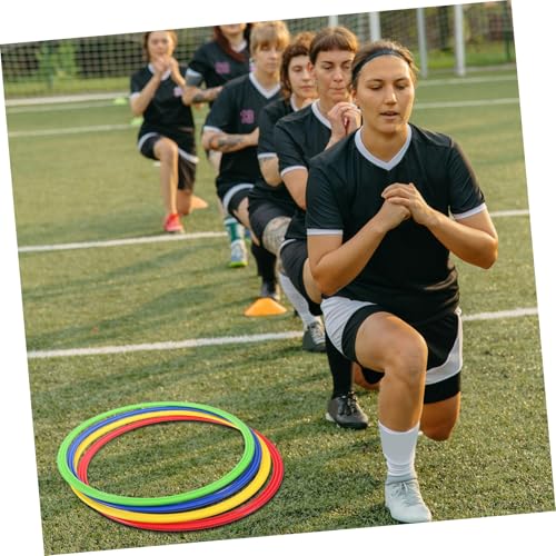 Speed Agility Rings for Football Basketball 4pcs Training Ring Set Enhance Coordination and Reaction Time
