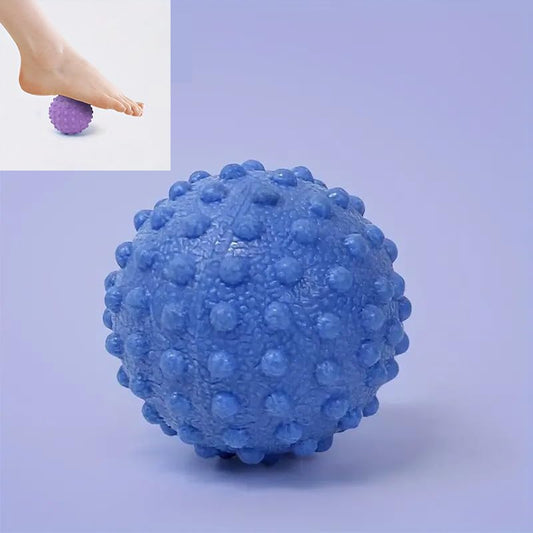 1pc Myofascial Release Massage Balls for Trigger Point, Yoga, and Pilates - Relieve Muscle Tension and Improve Flexibility Blue - color: Blue