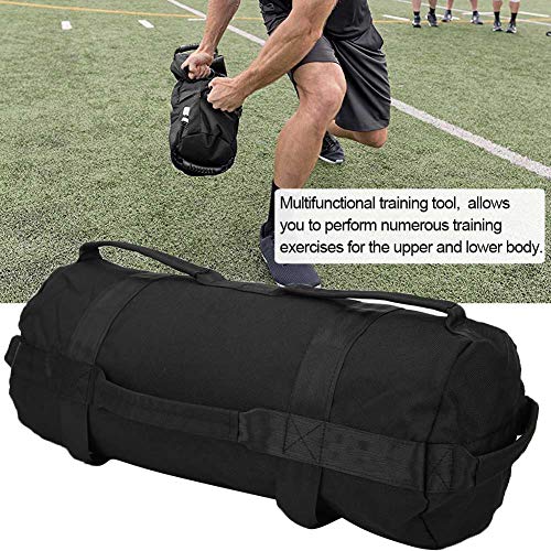Adjustable Weightlifting Sandbag, Power Training Equipment, Reinforced Oxford Cloth with PU Material, Multifunctional Fitness Tool for Strength and Endurance Training, Includes 4 F