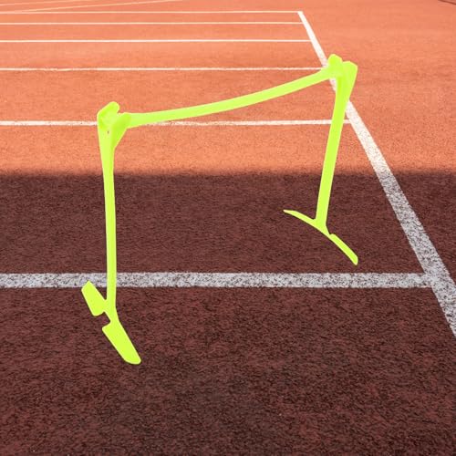 Beaupretty Adjustable Foldable Football Training Hurdle Speed Hurdles for Agility Training Green – Football Equipment for Athlete Drills and Skill Development
