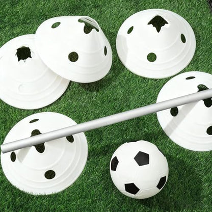 Jumbo Soccer Cones Big Training Disc Cone - color: White