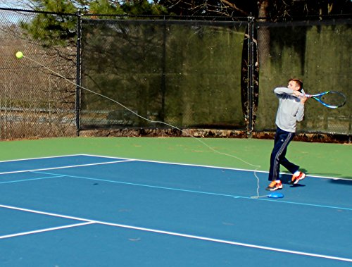 Tourna Fill & Drill Tennis Trainer, The Original Patented Water-Filled Base Tennis Trainer - color: Multi
