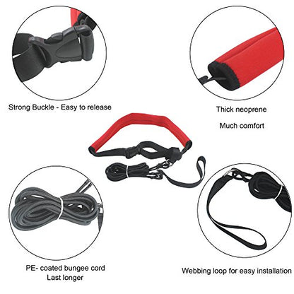 2.0M Pool Swim Training Leash Swim Training Belt Swim Resistance Tether