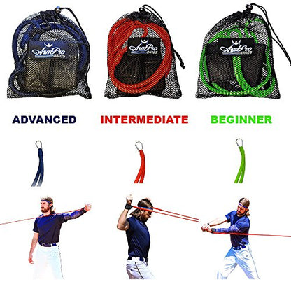 Arm Pro Band Baseball Softball Resistance Training Bands - color: Red, Advanced/Ages 13 & Over