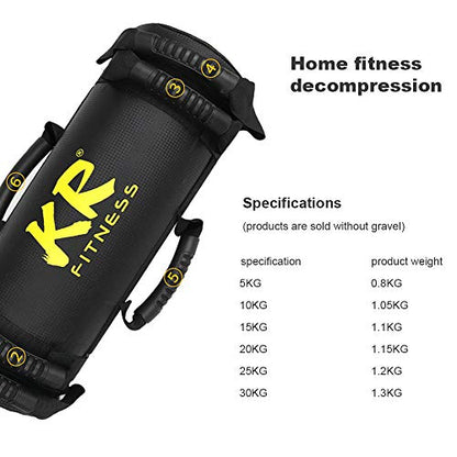 Beacon Pet Fitness Sandbag for Weight Training,Yoga, Workout and Exercise, sandbag Workout with Handles, Heavy Duty, sandbags for Fitness,Home, Gym