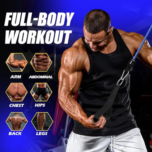 VEICK Resistance Bands, One Single Exercise Bands, Workout Bands Resistance Training for Home Workouts Fitness Pilates