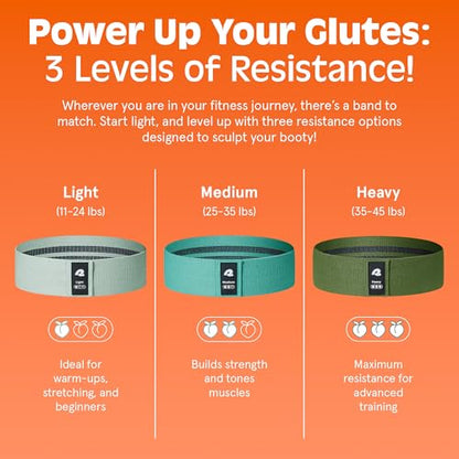 Retrospec Engage Resistance Booty Bands - color: Ocean's Bottom