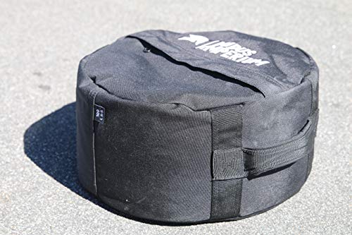 Round Fitness Sandbag 150/100/50 LB with Two Handles - Heavy Duty Workout Sandbags for Training, Fitness, Cross-Training & Exercise, Workouts, Sandbag Weights - size: 150 LB