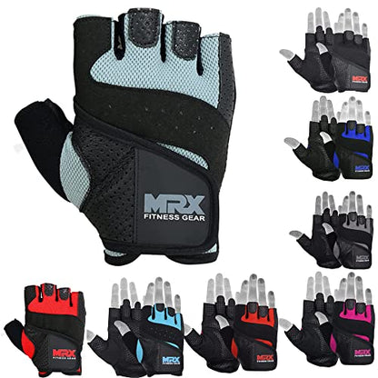 MRX Weight Lifting Gloves Pro Series Gym Fitness Workout Bodybuilding Glove Sizes