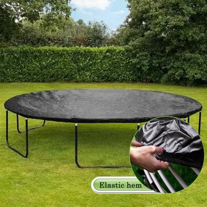 Mini Trampoline Cover 36 38 40 Inch Waterproof Round Trampoline Protective Cover for Fitness, Adults Toddler Indoor/Outdoor Garden Rebounder - Not Spring Cover - size: 38"D x 4.3"H