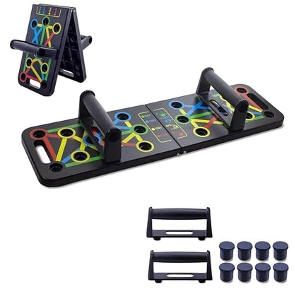 Push Up Board System, 15-in-1 Body Building Exercise Stands, Workout Training Equipment for Men Women