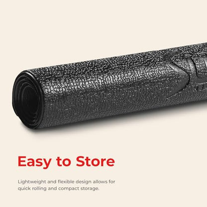 Sunny Health & Fitness Equipment Mats, Home Gym Floor Protection, 4 Sizes - style: Extra Small 30”