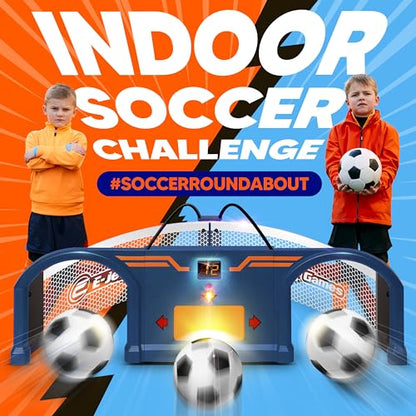 Kids Soccer Trainer Ball Set, Soccer Roundabout Sport Games Gifts for Kids | Foot-Eye Coordination Hand-Eye, Football Exercises Agility Training