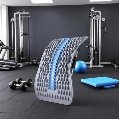 Lower Back Stretcher Arch Lumbar Cracker Board - color: Blue