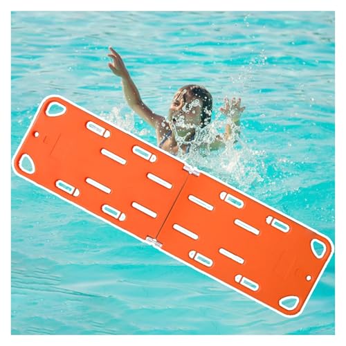 Foldable Spine Board Stretcher with Adjustable Straps for Emergency Rescue Immobilization