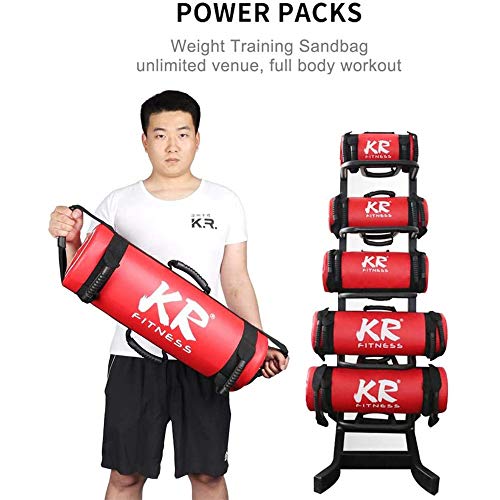 AKT Sandbag Power Bag - 5-30 kg (11-66 lb) Weight Powerbag Strength MMA Training Fitness Exercise Workout, 1 PC (NO Sand),20kg