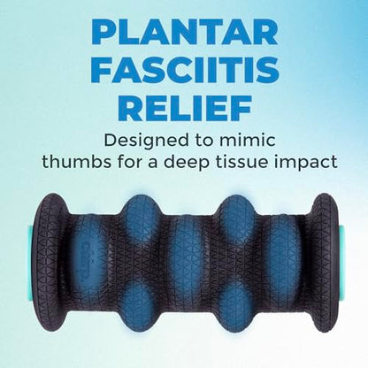 Chirp Wheel XR Foot Massage Roller - Targeted Massage for Plantar Fasciitis and Foot Fatigue, Arch Pain Relief, and Muscle Recovery | High Density Foam Exercise Equipment, 500lbs Capacity, 2" Mint