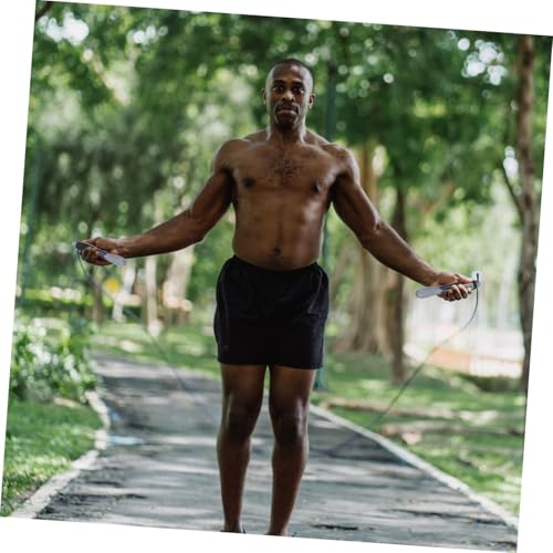 Smart Skipping Rope with Digital Counter Steel Wire Jump Rope for Adults for Home Exercise and Weight Loss Training