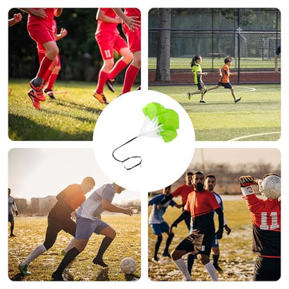 Parachute for Speed Training | Portable 59 Inch Parachute for Running - Strength Training Football Running Parachutes for Speed and Acceleration