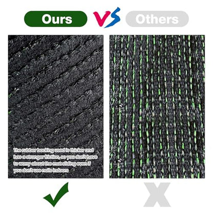 Yescom Sports Workout Outdoor Gym Flooring Turf for Crossfit Training Sled - size: 0.4"H-5'x65'(325Sq.Ft)