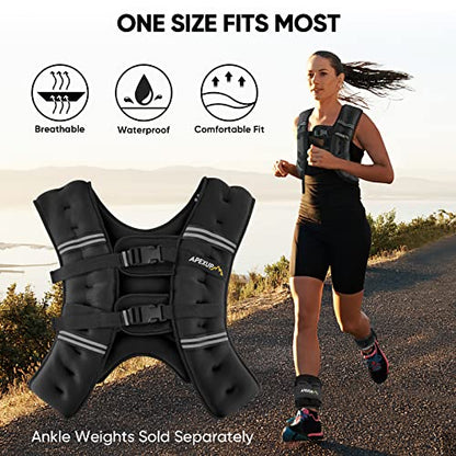 Weighted Vest Men Women, Weight Vest for Women Workout Equipment for Strength Training Running