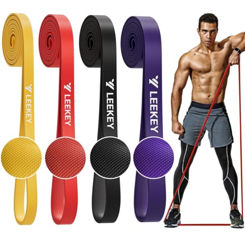 Pull Up Assistance Bands,Muit Levels Resistance Bands for Senior/Adults,Exercise Bands with Door Anchor, Strength Bands for Fitness Training, Physical Therapy,Home Gym Workouts - color: 5-85LBS COLOR