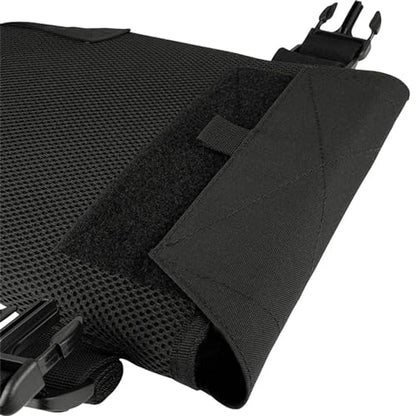 Tactical Weighted Vest for Men and Women Strength Training Running Workout - color: Black