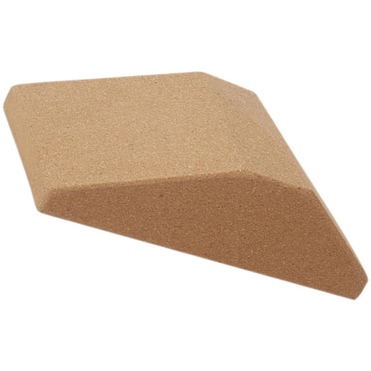 Milisten Slip Cork Yoga Block Durable Calf for Use Compact Design for All Ages Enhance Flexibility Promote