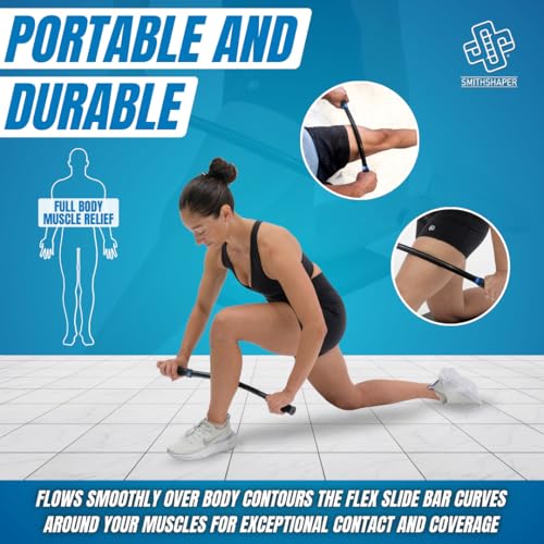 SmithShaper® Muscle Relief Massage Bars (21-inch Flex-Slide) - size: 21-inch FLEX-SLIDE