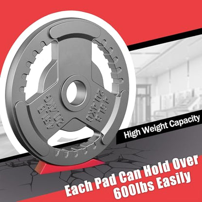 Deadlift Jack Alternative (1 Pair) Easy to Load and Unload Weight Plates, Perfect for Deadlift, Crossfit, Powerlifting, Weightlifting, Home Gym for Your Gym Bag