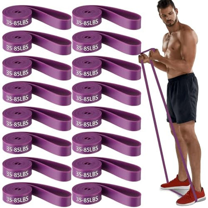 16 Pcs Resistance Bands Pull up Assistance Bands Exercise Workout for Working Out Muscle Training Therapy Muscle Training Men and Women