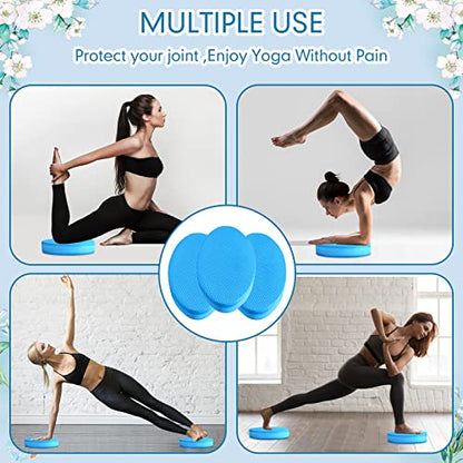 3 Pcs Foam Pad Balance Mat Pad Soft Yoga Stability Trainer mat for Physical Therapy Rehabilitation Core Strength Training Device for Women Men
