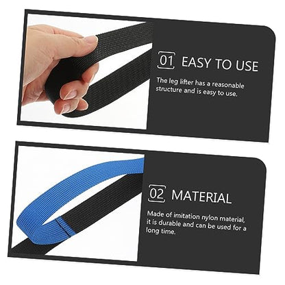 Practical Heavy Duty Leg Lifter Strap for Elderly Versatile Leg Assist Training Aid Exercise Strap for Daily Stretching and Mobility Enhancement for and Rehabilitation