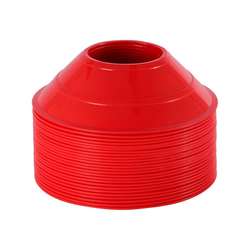Mini Soccer Cones for Training, Football, Sports, Field Cone Markers Outdoor Games (Pack of 20)
