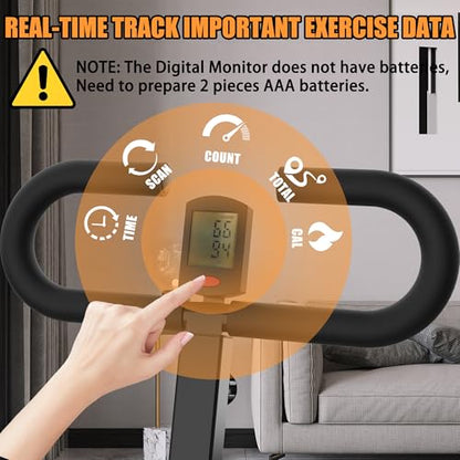 Squat Machine,Exercise Machine for Home,Foldable Ride Rowing for Botty Glutes Butt Thighs,Ab Back Leg Press Home Workout