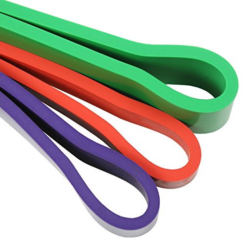 Wellness Seer Set of 3 Heavy Duty Resistance Band Loop for Exercise Fitness Yoga Workout Power Gym
