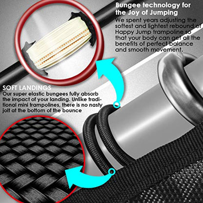 Happy Jump Trampoline Fitness Trampoline Indoor Mini Trampoline