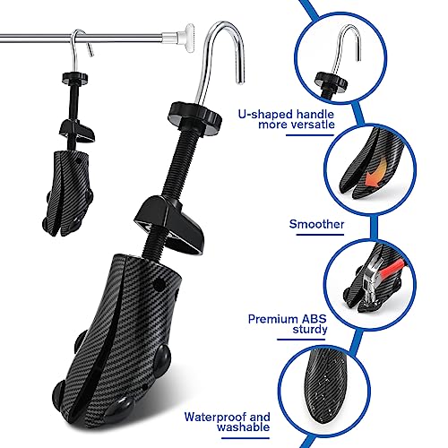 eachway Shoe Stretcher Shoe Trees,Adjustable Length & Width for Men and Women (S (for Women's 5.5-10) Black) - color: S (for Women's 5.5-10) Black