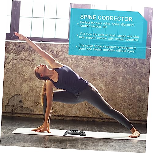 Ipetboom Back Arch Stretcher for Spine Relief Lumbar Traction Device for Home Use Deep Massage and Stretching Support for Lower Back Alignment and Muscle Relaxation