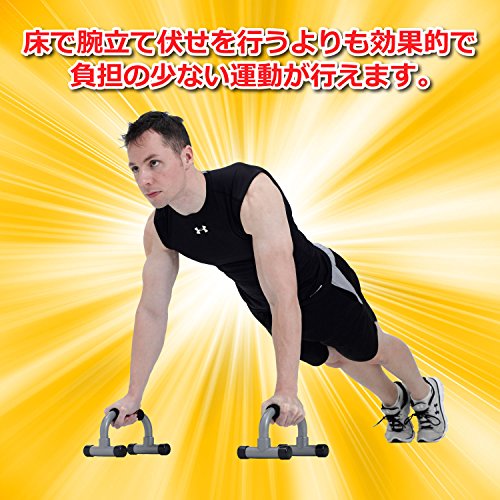 ALINCO Push Up Bar, Dip Bar, Dip Stand, Push-ups, Muscle Training, Metabolism Enhancement, Health Equipment, Household Use, Easy Assembly