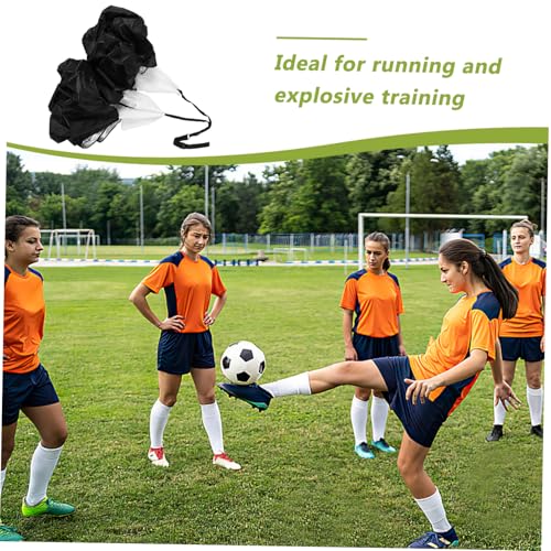 Sosoport Resistance Parachute for Speed Training Adjustable Dual Running Gear for Athletes Endurance Performance Enhancement Suitable for Football Track Training