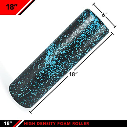 JFIT High Density Foam Roller – EPP Deep Tissue Massage Roller for Muscle Recovery, Myofascial Release & Stretching